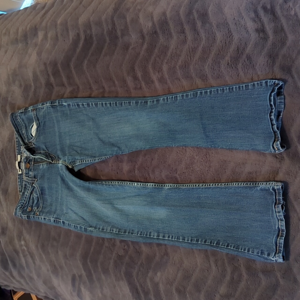 Retired Woman's Levi's Jeans 518 Super low Size 14inches/28cm estimate
